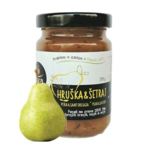 Sirna pomaka Hruška s šetrajem, 170g