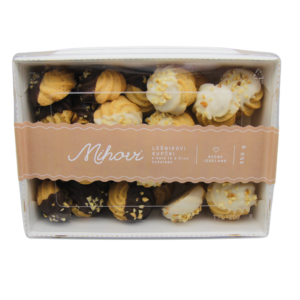 Lešnikove kepice, 350g