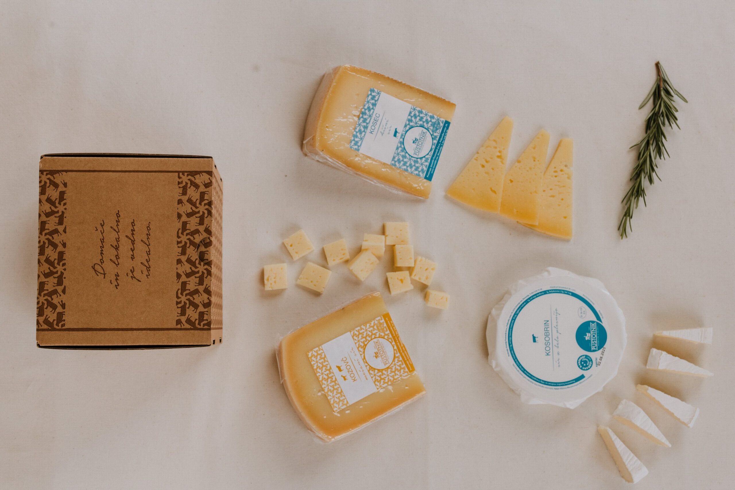 Sirni paket: Izbrani okusi