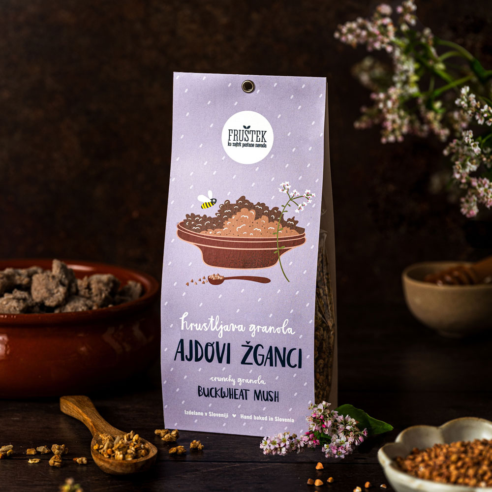 Granola ajdovi žganci, 250g